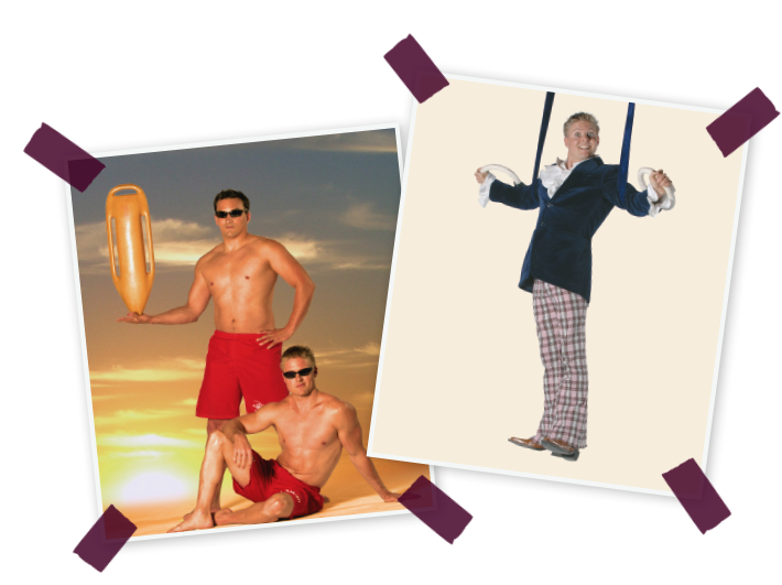 Mr. van Dee - Ring Acrobatics & Beach Boy Acrobatics